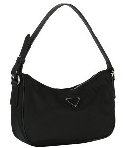 Fashion Nylon Shoulder Bag GLV-0102 BLACK